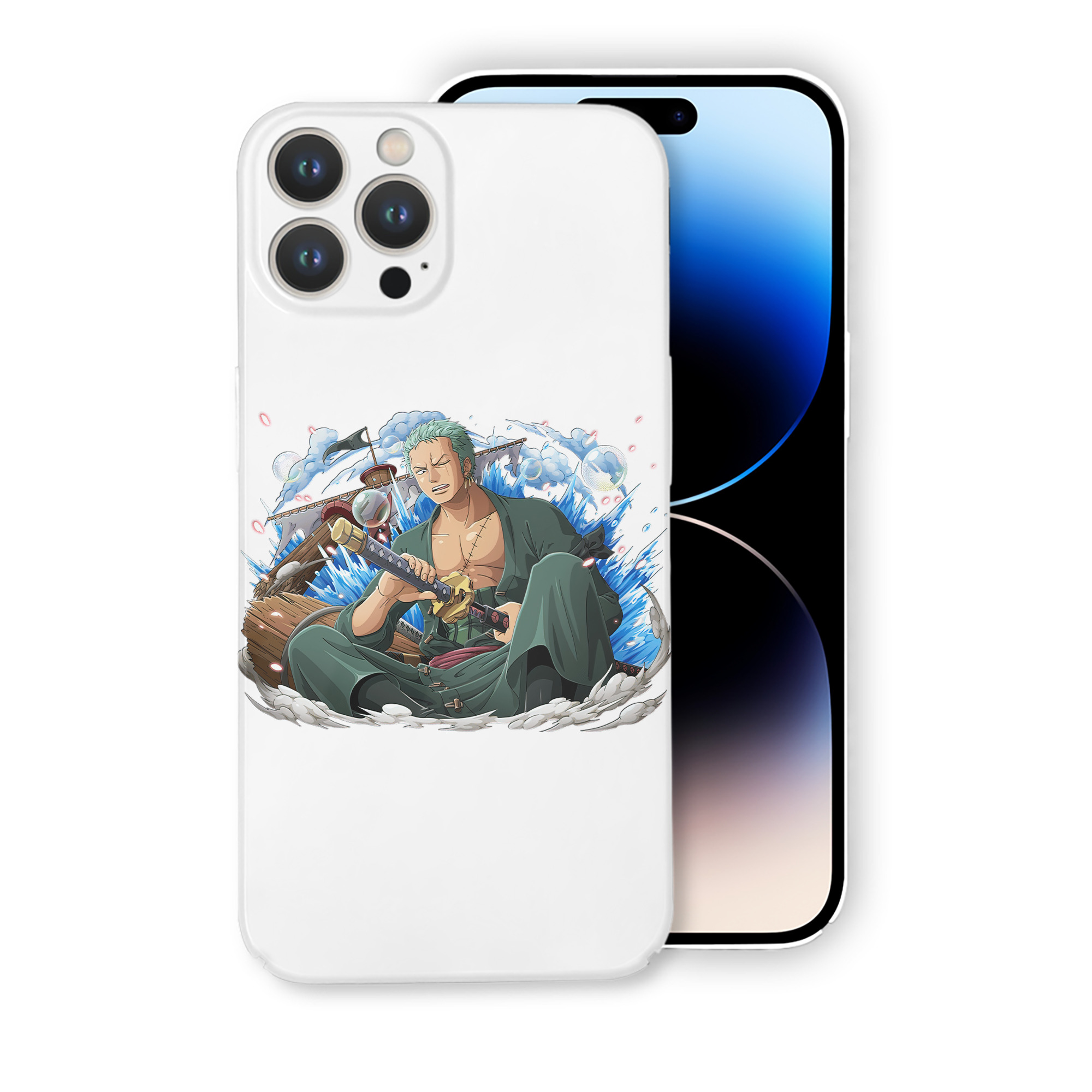 （画像用） ワンピース ロロノア・ゾロ ONE PIECE Roronoa Zoro 【iPhone 14シリーズ対応】ハードケース